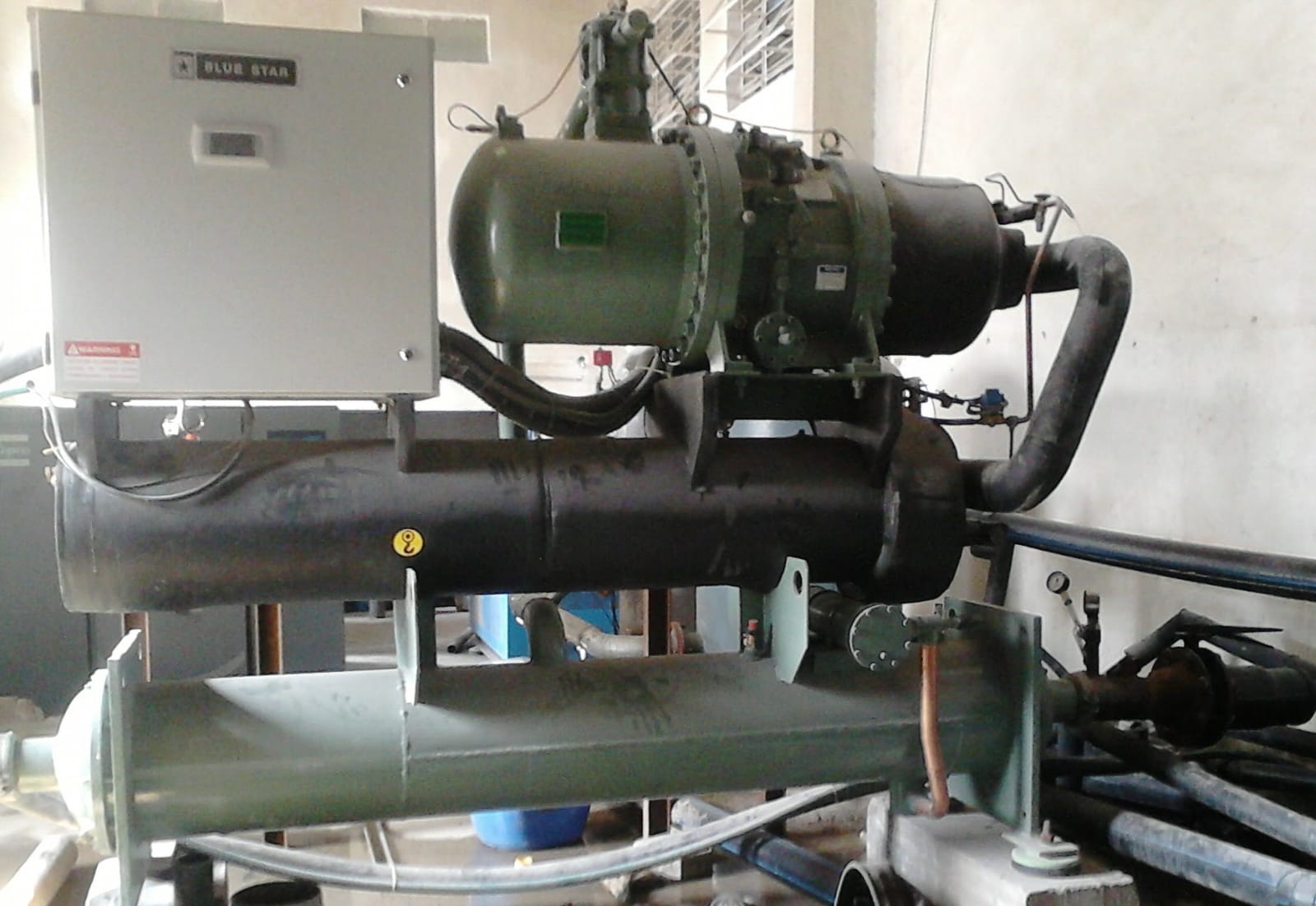 Screw Chiller Plant Industrial work by Weather Control in Indore